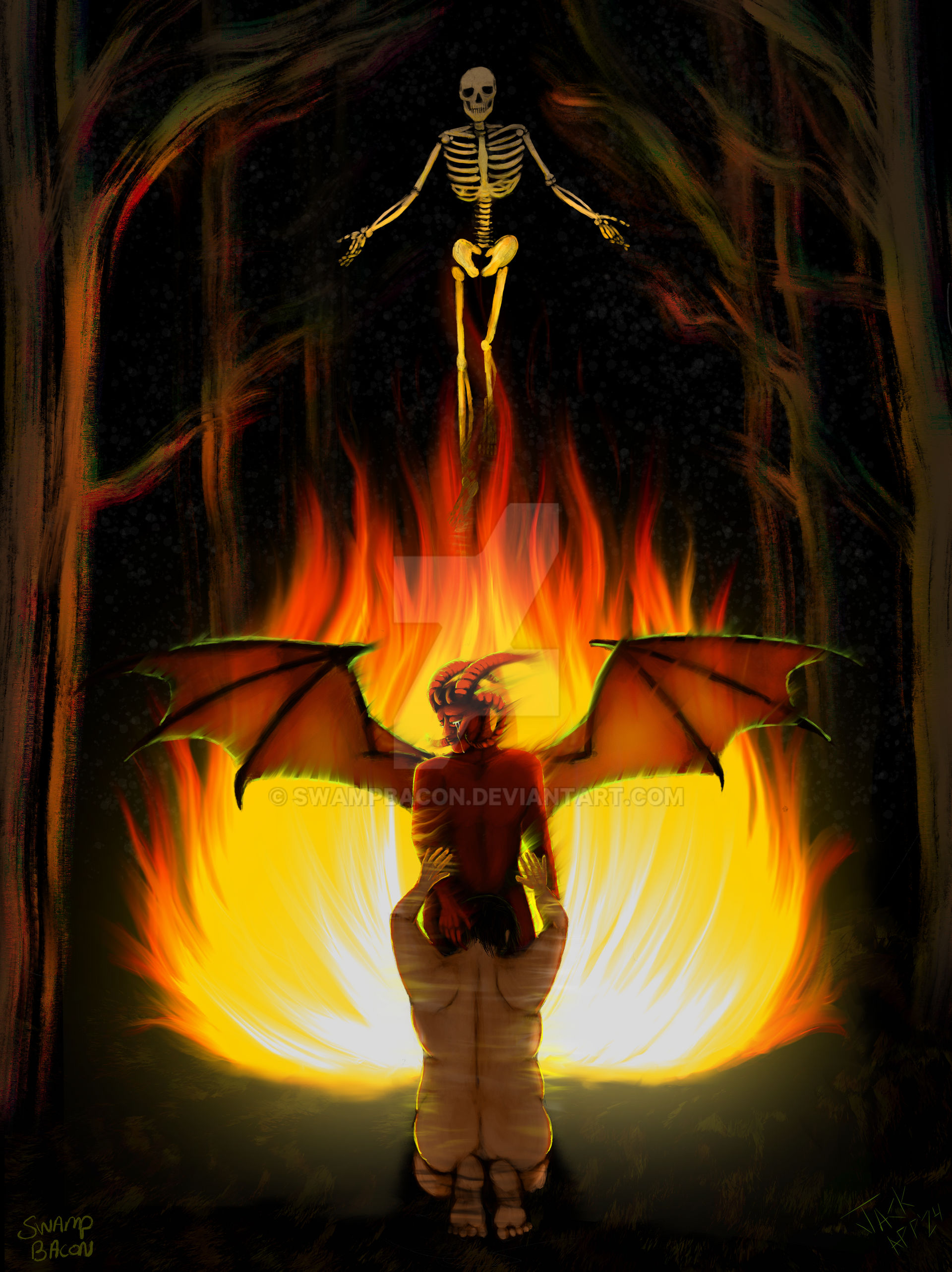 Devils Helper The Devil couldnt help either by SwampBacon on DeviantArt