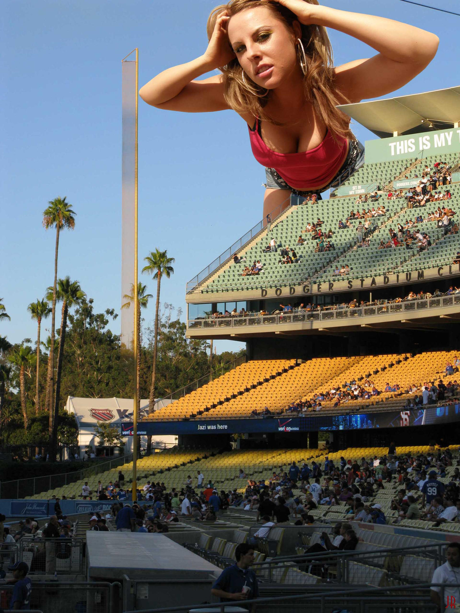 Dodger Sunset