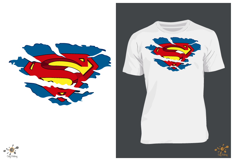 Camisa de superman hot sale