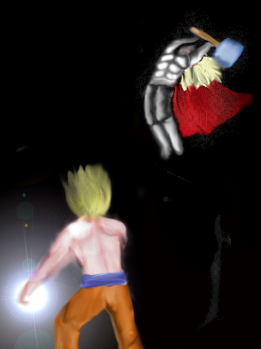 Goku vs Thor