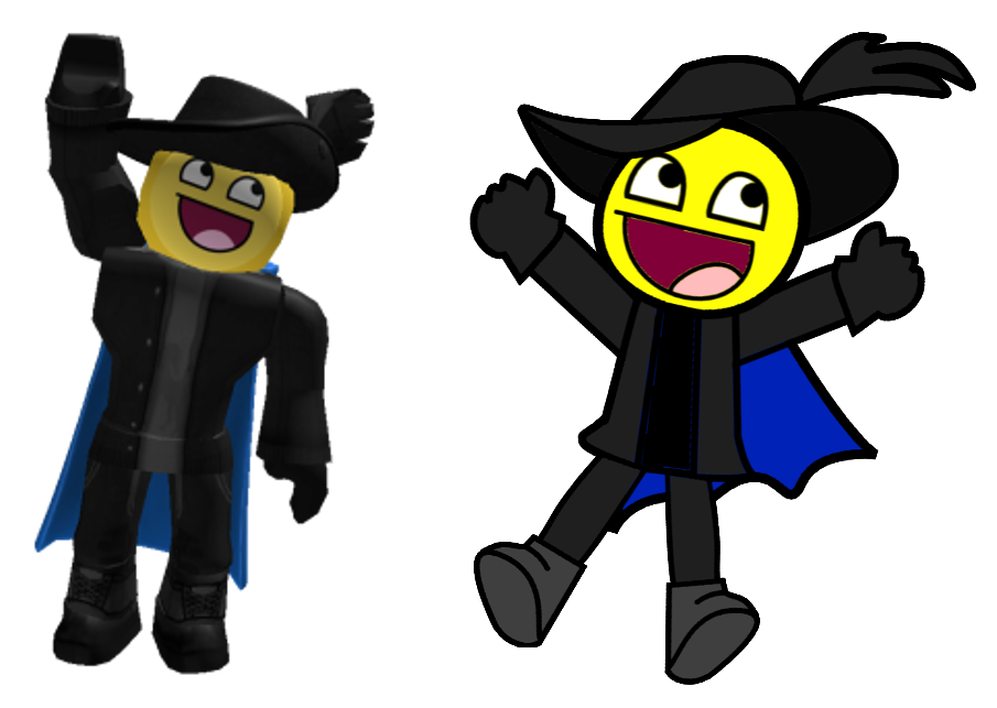 a few drawings i did of some of my roblox avatars : r/roblox