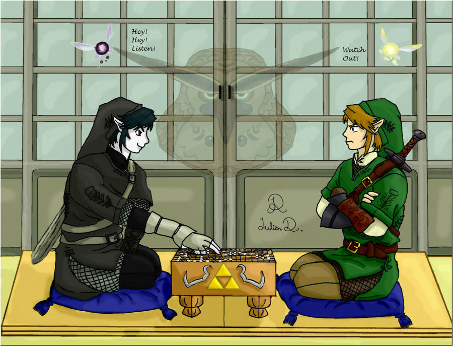 Link Vs. Dark Link: Go!