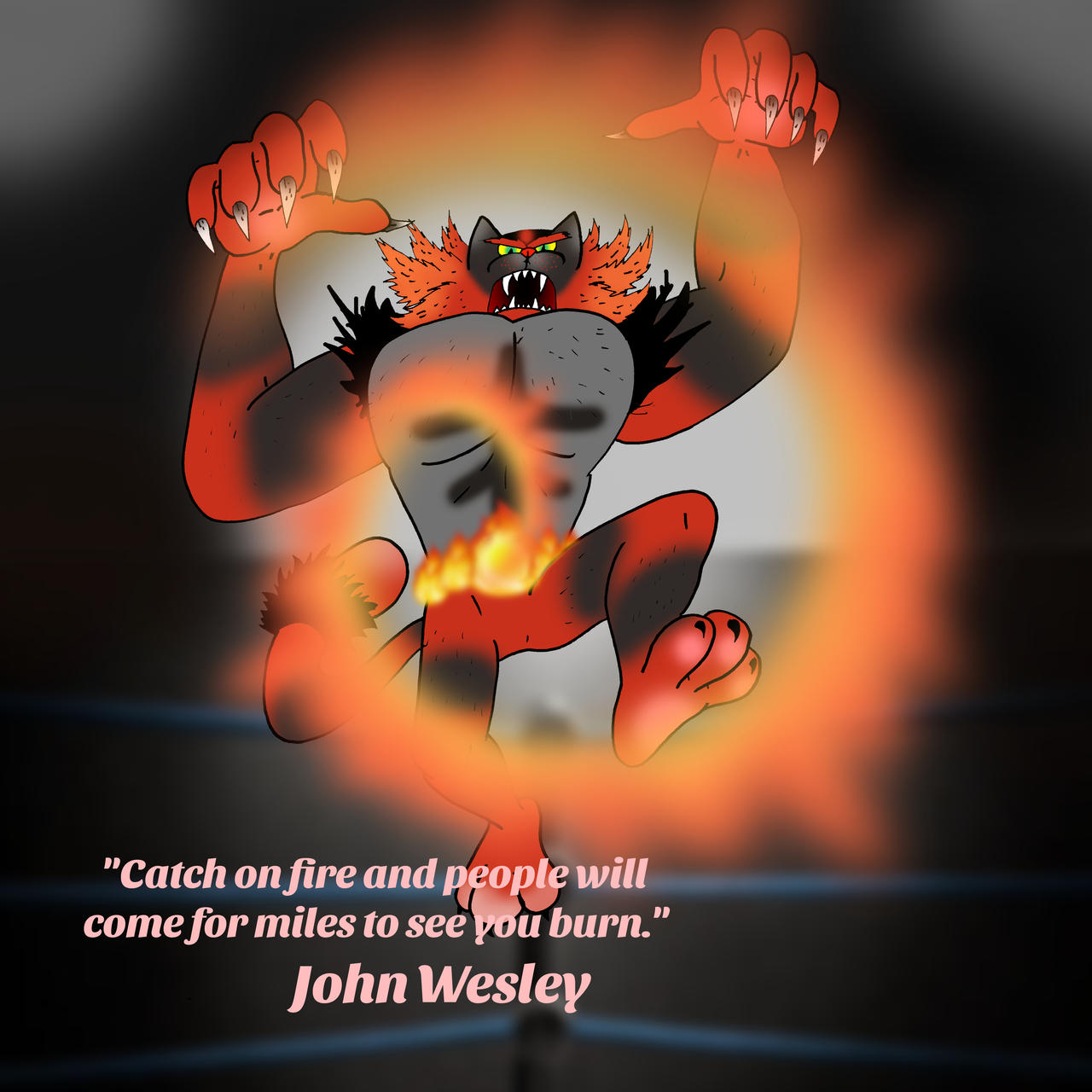 Inceroar Incineroar, Fiery Feline of The Ring by DragoSpiderstein on DeviantArt
