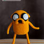 Jake from 'Adventure Time', crochet toy