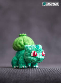 Bulbasaur from 'Pokemon', crochet pattern