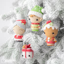 Christmas Minis set 2 by AradiyaToys by AradiyaToys