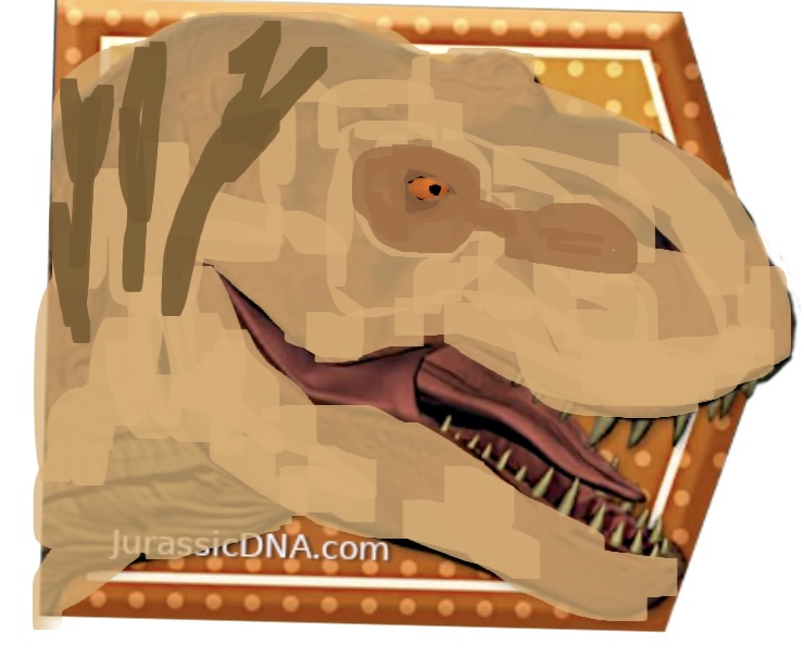 Dinotrackers DNA scan code Tyrannosaurus rex by Corbettthomashobby on ...
