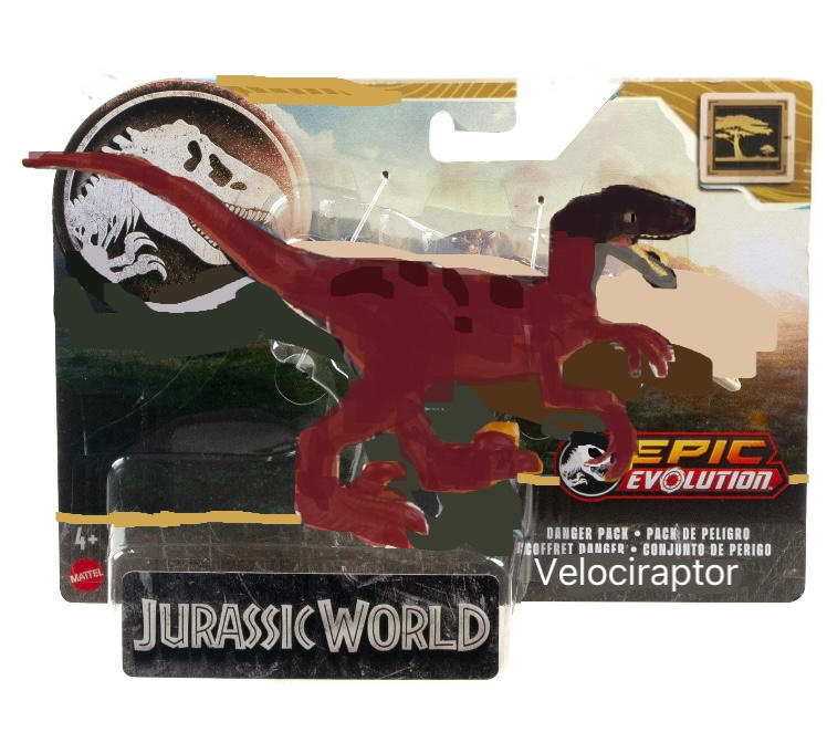 Danger pack assortment velociraptor by Corbettthomashobby on DeviantArt