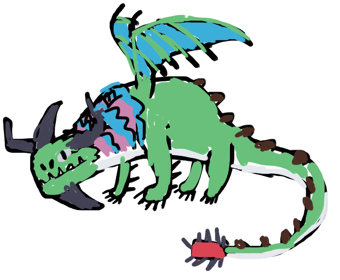 Blue Rumblehorn How to train your dragon 2025: rumblehorn by Corbettthomashobby on ...