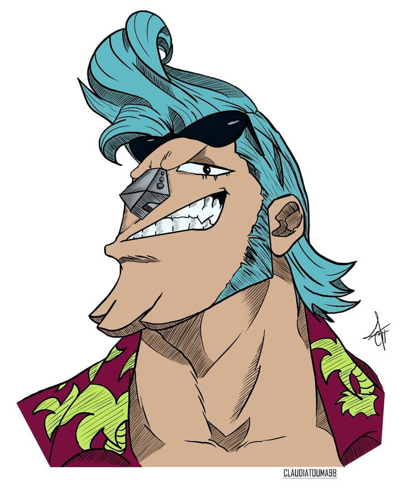 FRANKY - ONE PIECE by Claudiatouma98 on DeviantArt