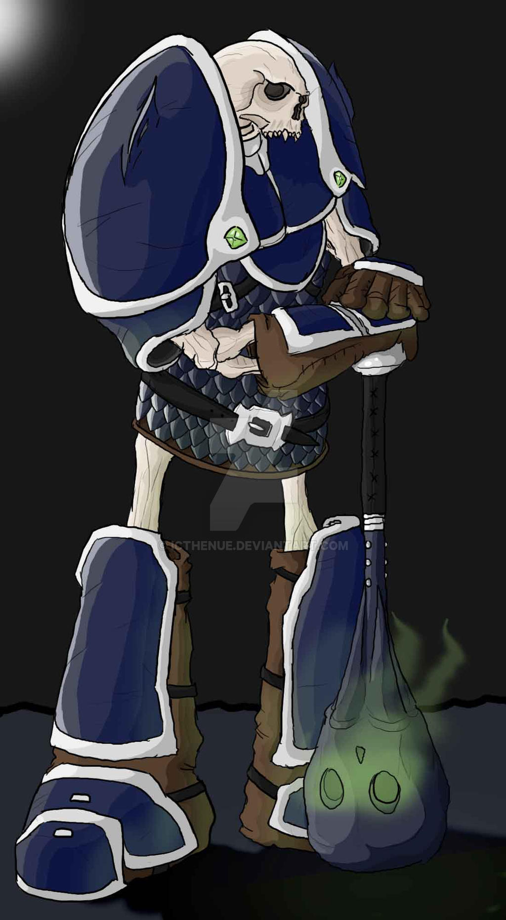 Skeleton General Ragesteel by Icthenue on DeviantArt