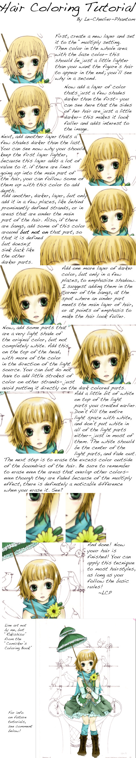 Hair Coloring Tutorial