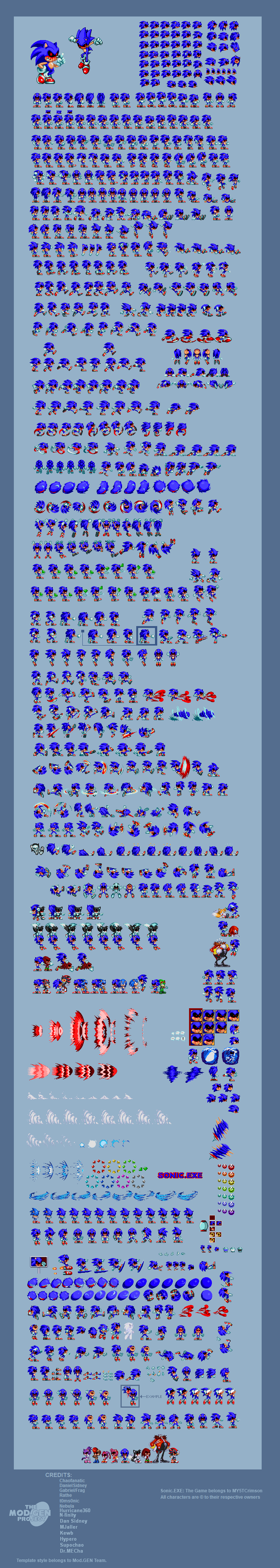 Executor Sprites Executior (Modern) Spritesheet by SFG1235Deviantart on DeviantArt
