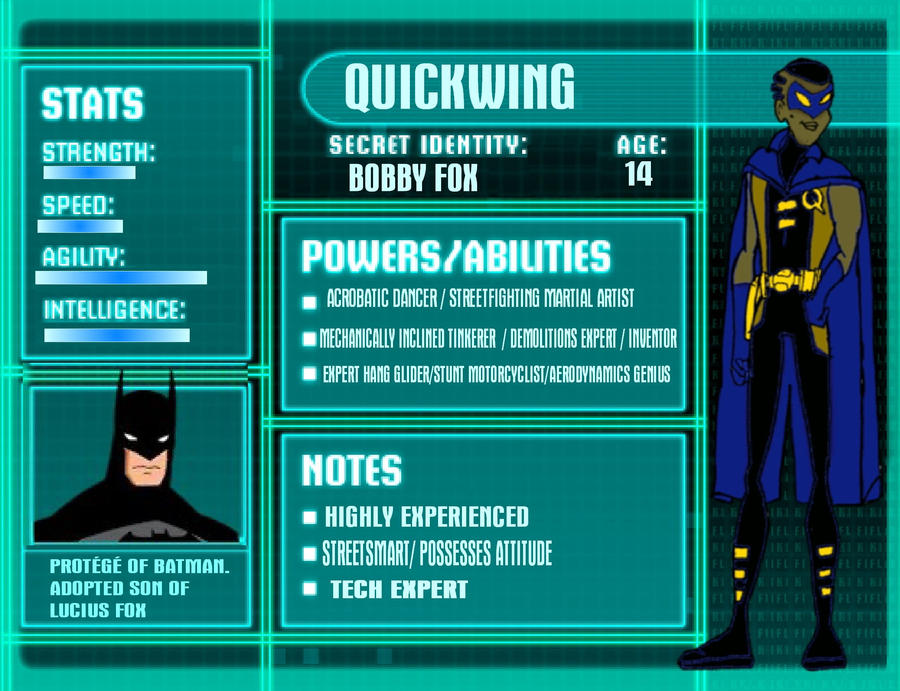 YJ Quickwing Stats