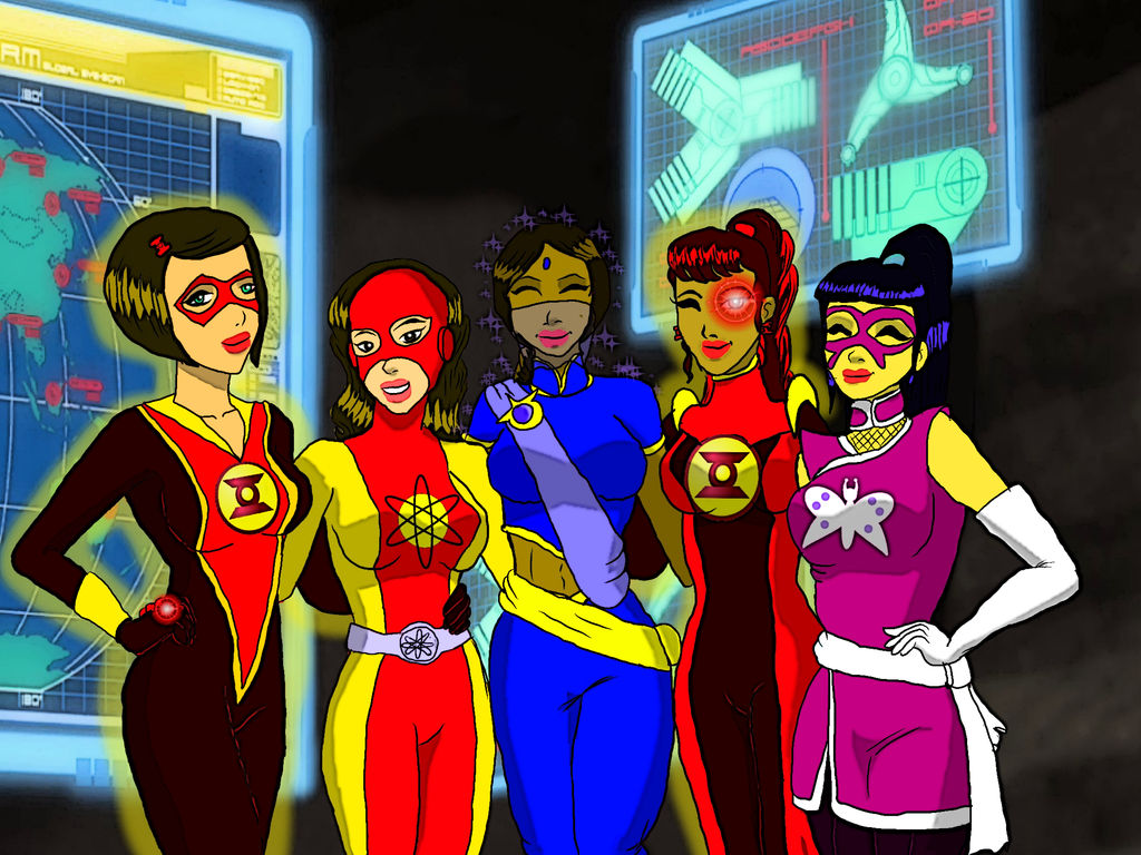 Young Justice Wildcard Girls