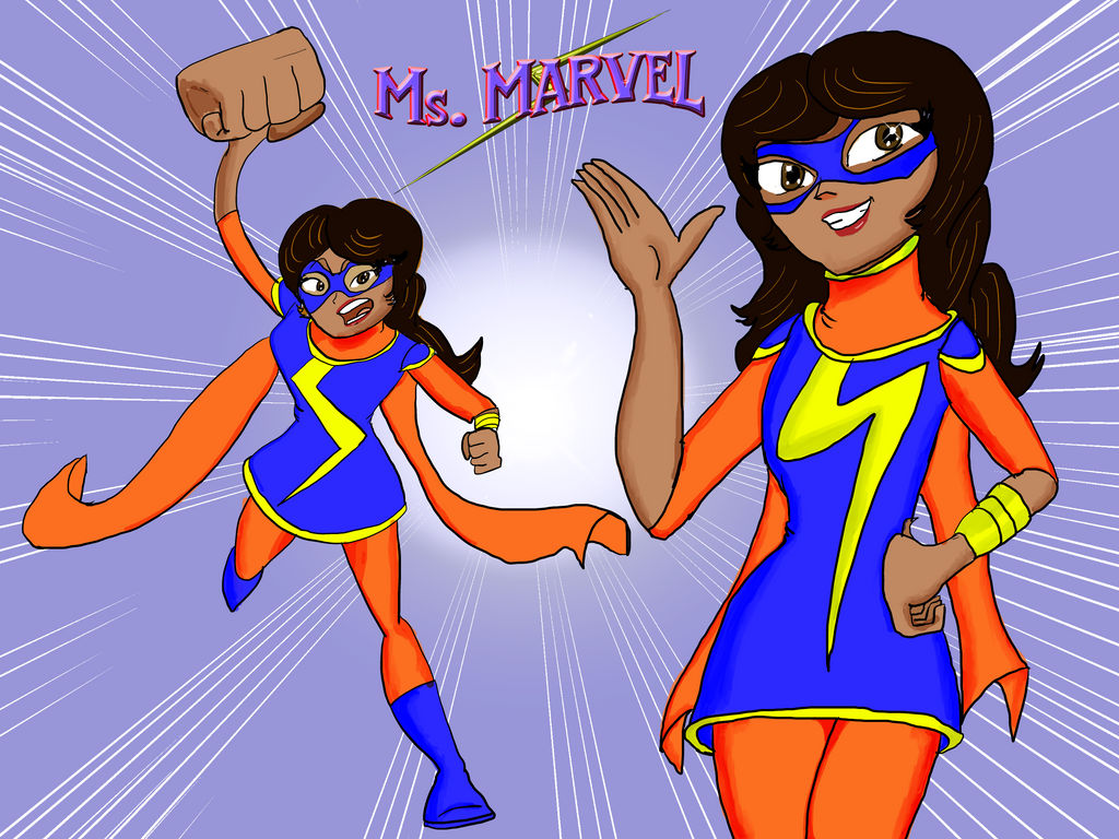 Ms. Marvel by KiteBoy1 on DeviantArt