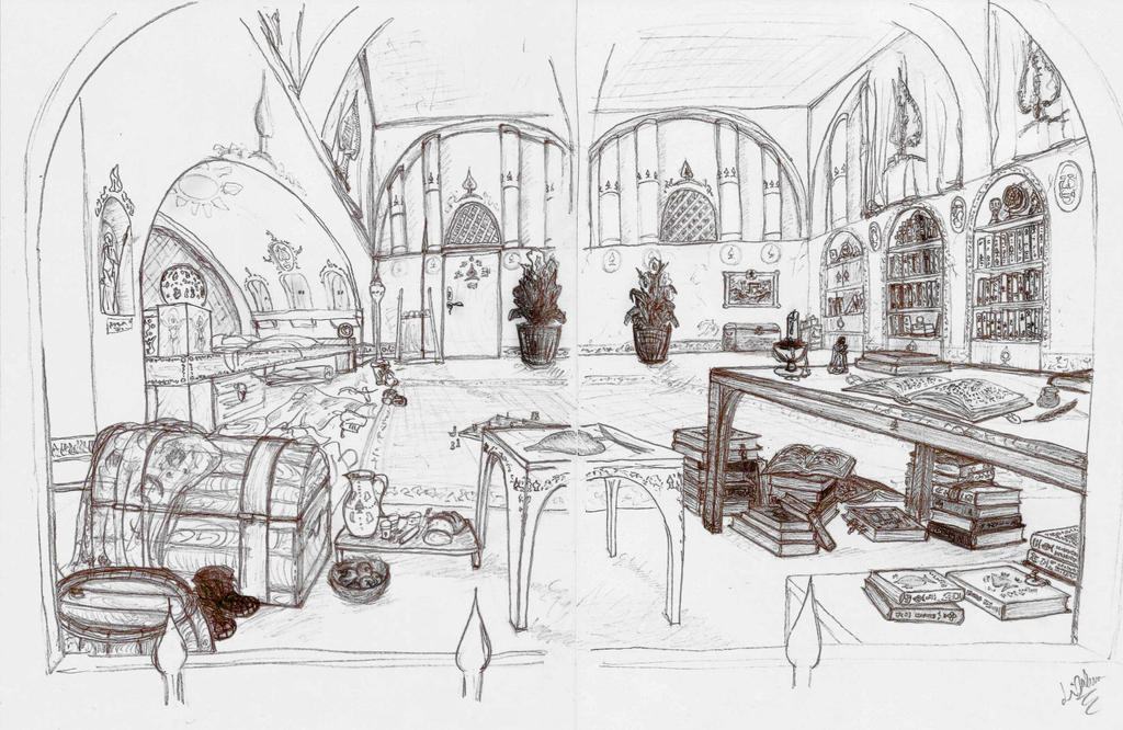 Tavern of Torozon - Matildas room by lilalur on DeviantArt