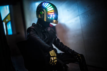 Daft Punk: Guy Manuel cosplay