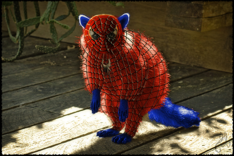 Spider-Racoon by karstART on DeviantArt