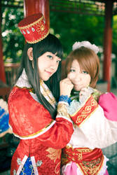 Dynasty Warriors cos: Qiao Sisters