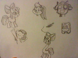 applebloom and others