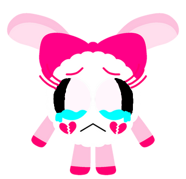 Sheep Bunny Pink Heart Crying 2 PNG by CarlaChannelDevianAr on DeviantArt