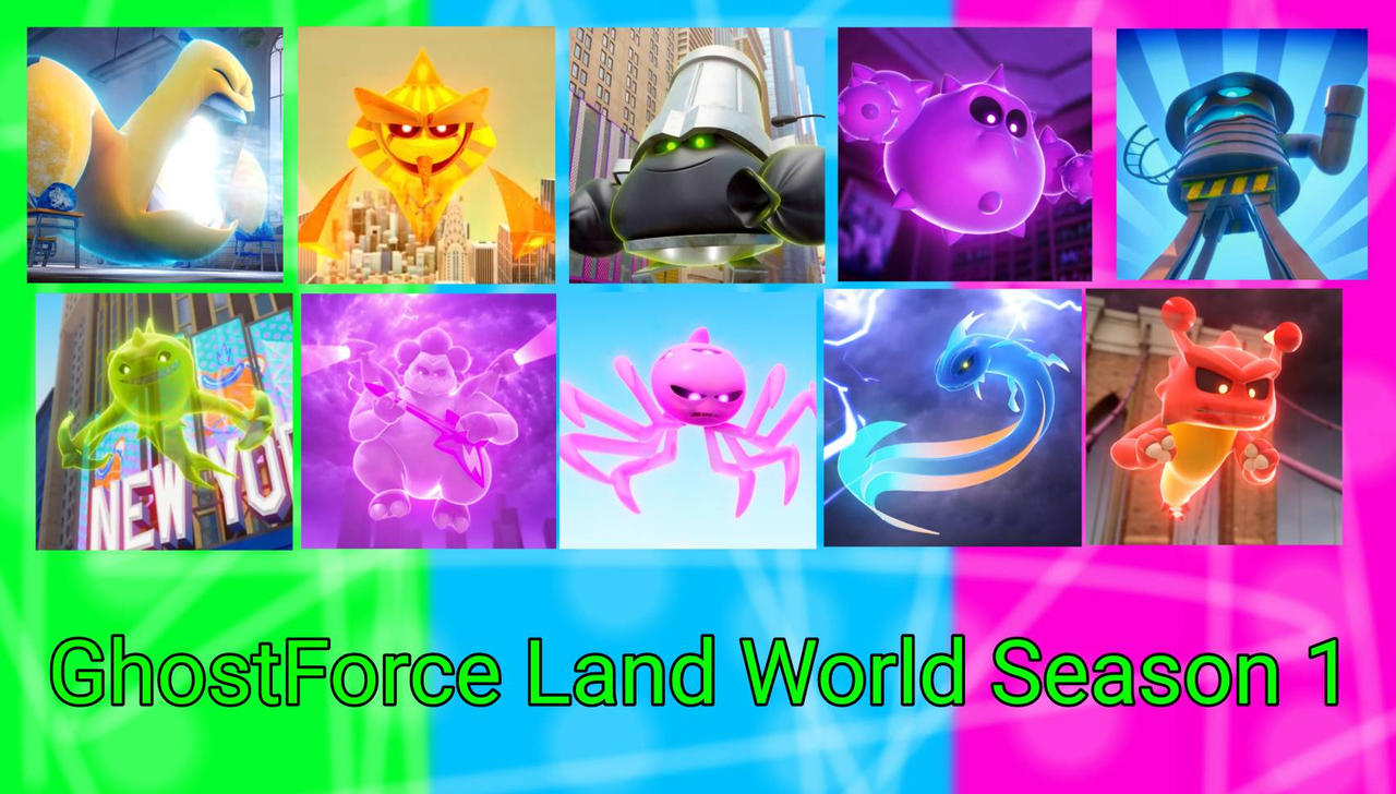 Ghostforce Poster GhostForce Land World Season 1 Poster by CarlaChannelDevianAr on DeviantArt
