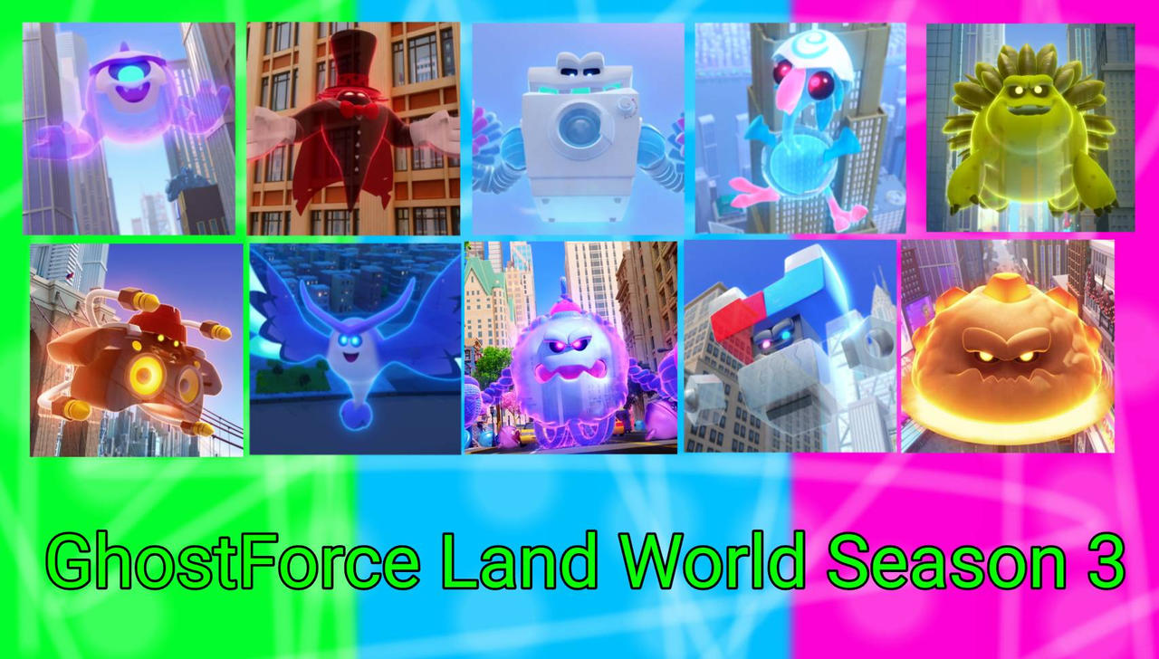 Ghostforce Poster GhostForce Land World Season 3 Poster by CarlaChannelDevianAr on DeviantArt