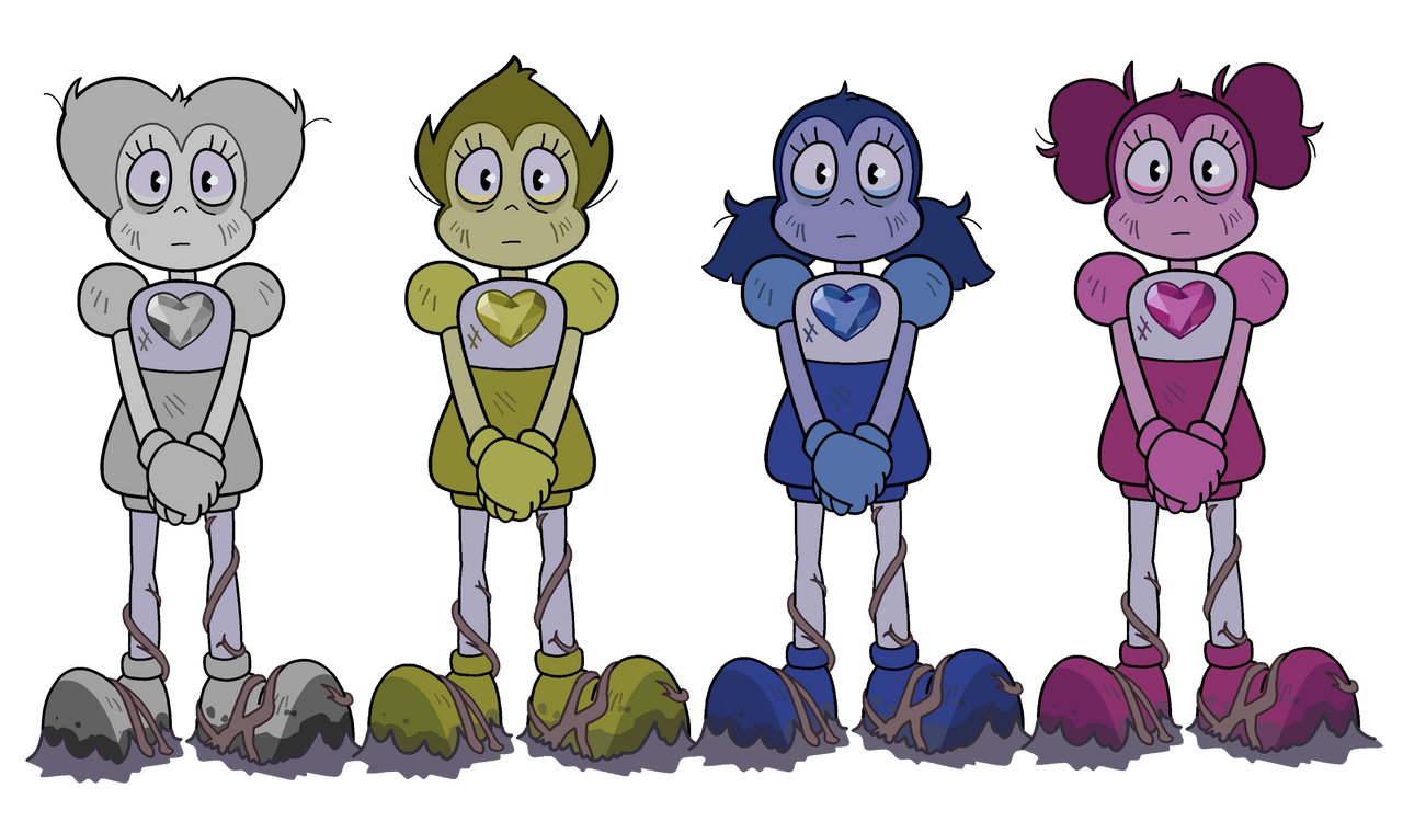 Spinel Rabbit 4 Abandoned Spinels by BRtwork on DeviantArt