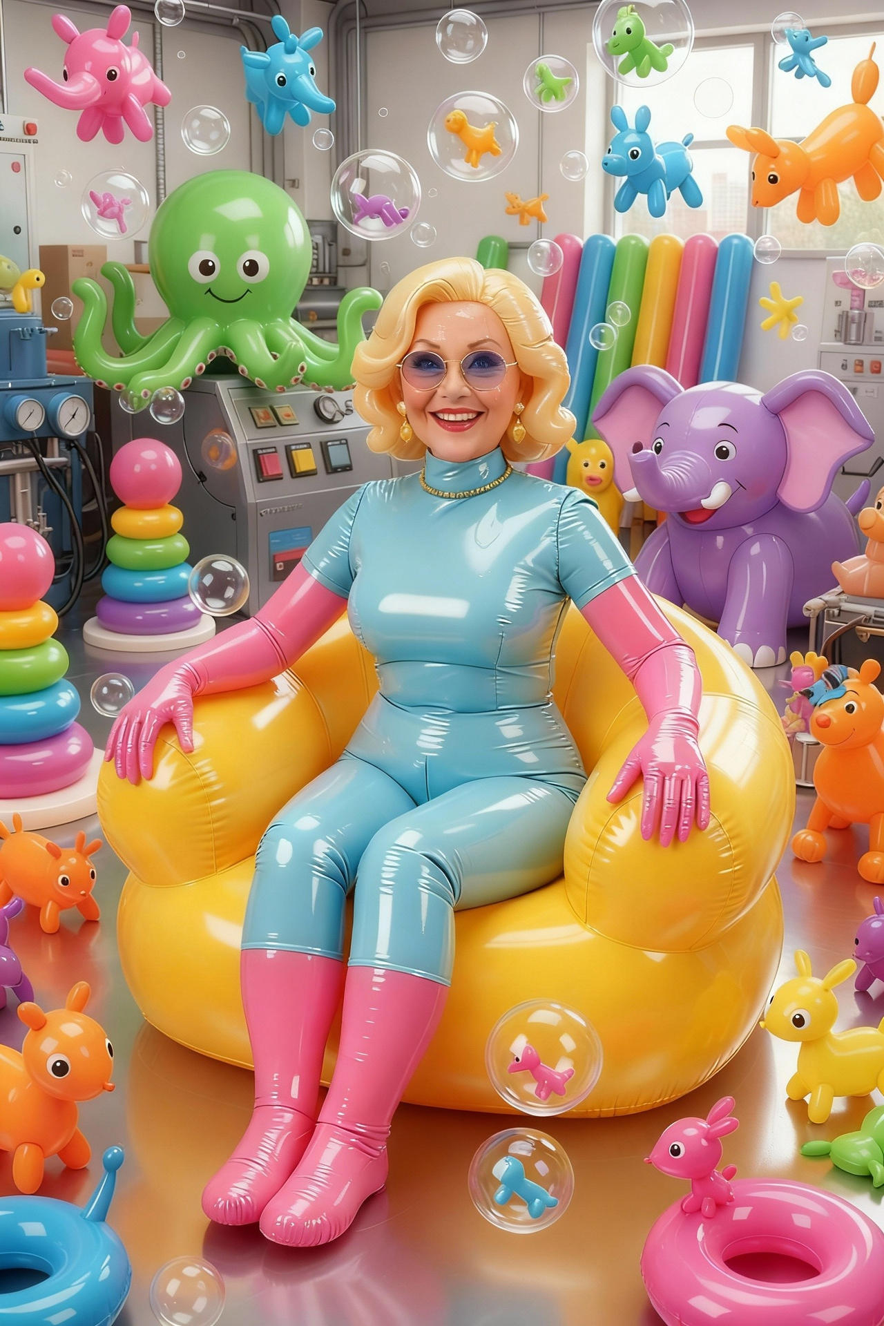 Anonymous Inflatable Her inflatable world by Airfilledladies on DeviantArt