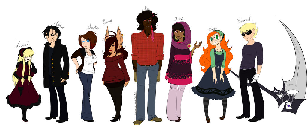 Deviantart Character Chart Original Character Chart by DJLemmiex on DeviantArt