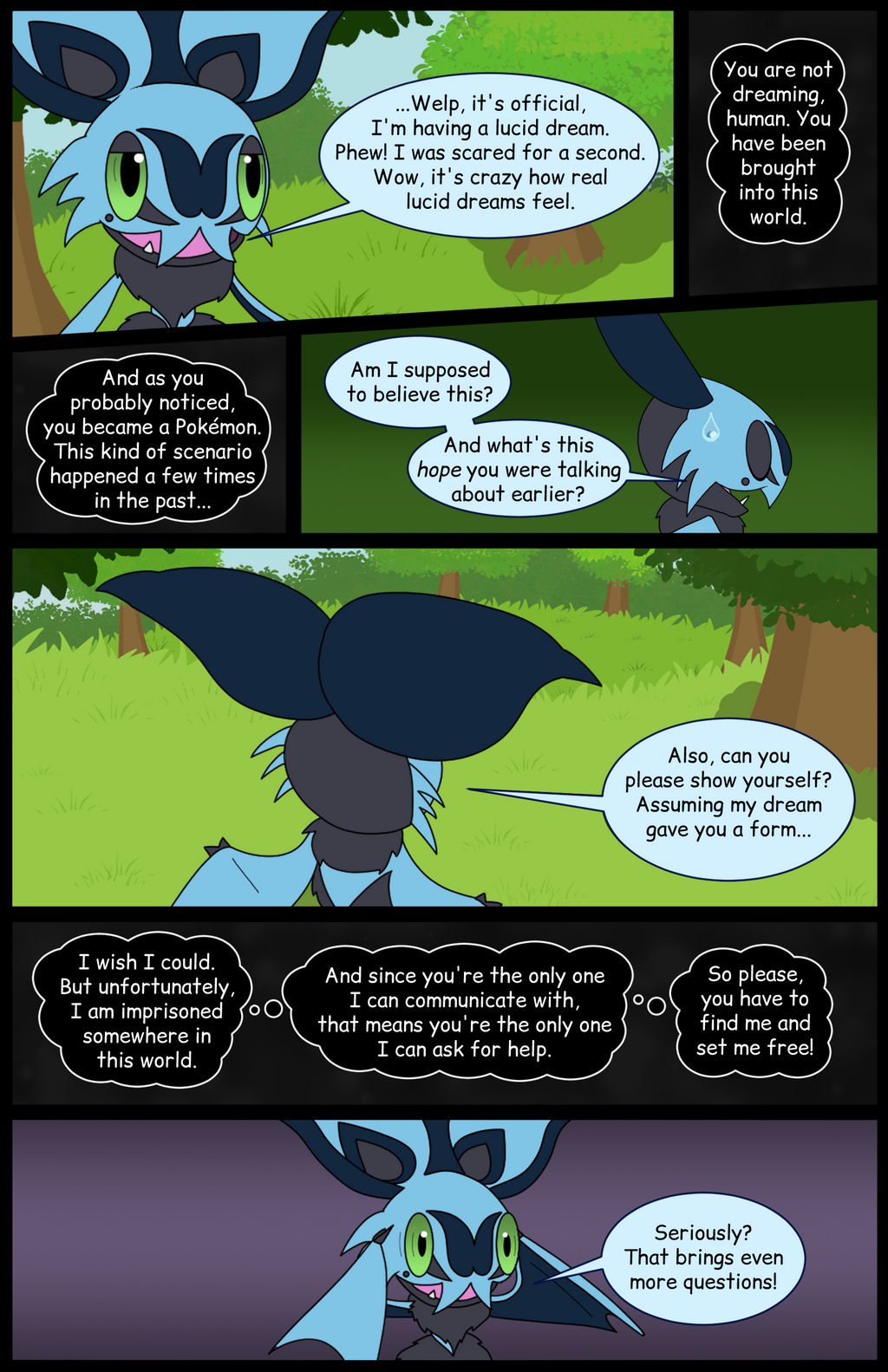 PMD: Endless Thoughts - Chapter 1 - Page 4 by Mitoid on DeviantArt