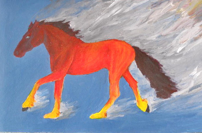 Fire Horse by zones15 on DeviantArt
