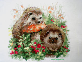 Hedgehogs)) by Alik-Volga