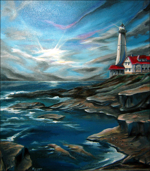 The Lighthouse on the Sea