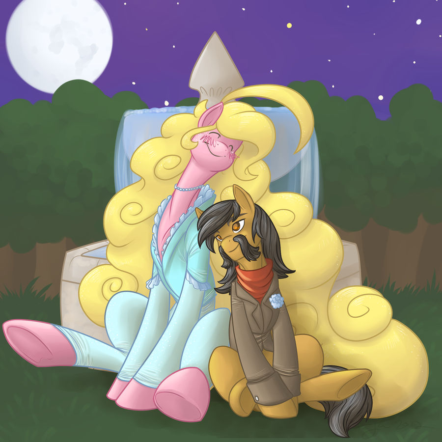 Pony Prom - Fountian