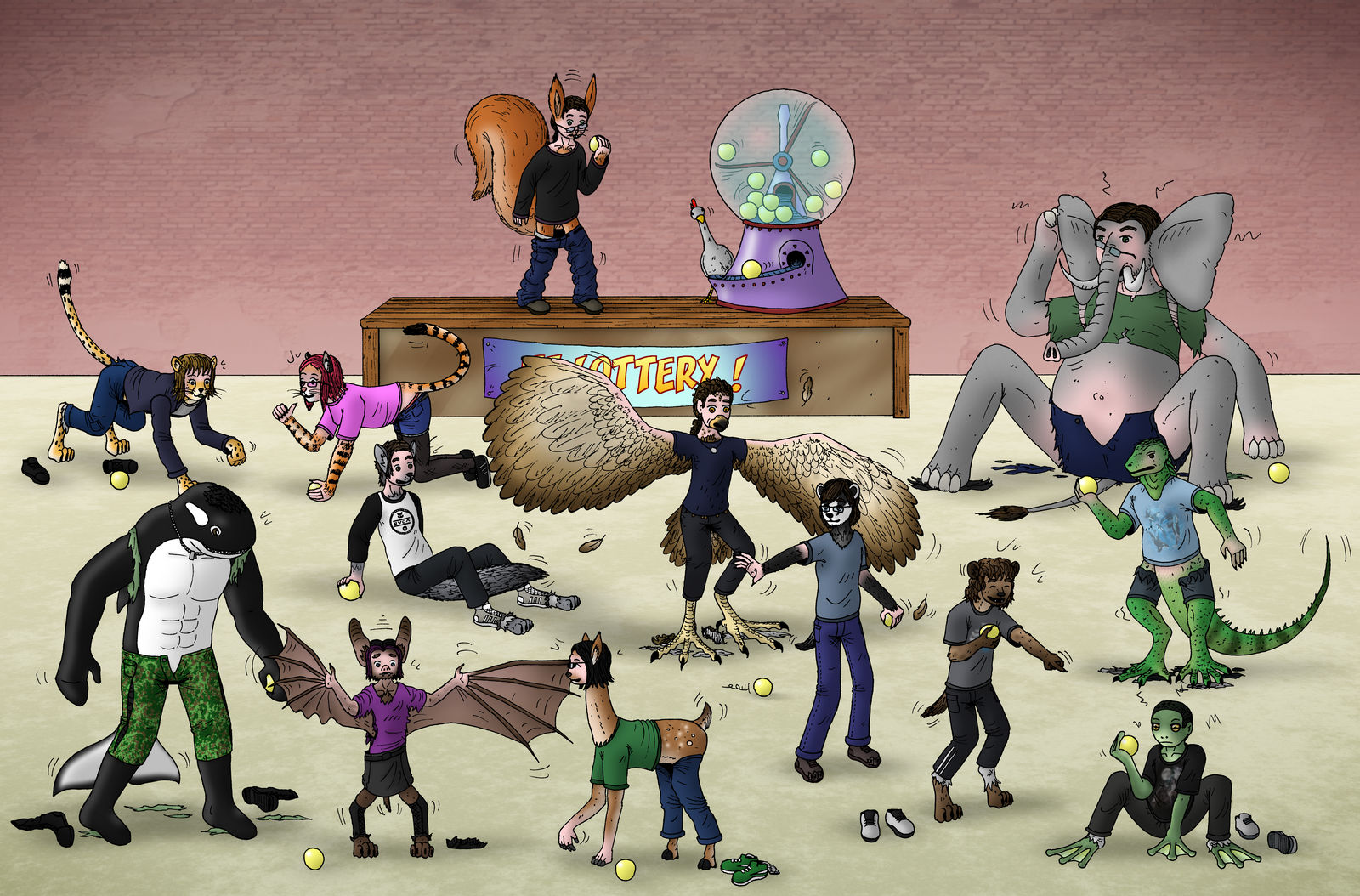 The TF Lottery party! by oldiblogg on DeviantArt