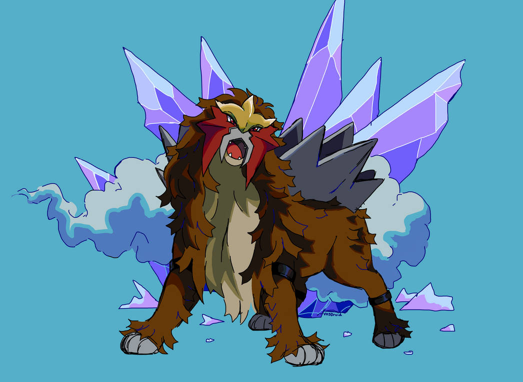 entei by vhsdruid on DeviantArt