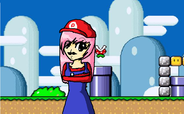 Super Mario Puff by TheWorldOfPuffPuff on DeviantArt