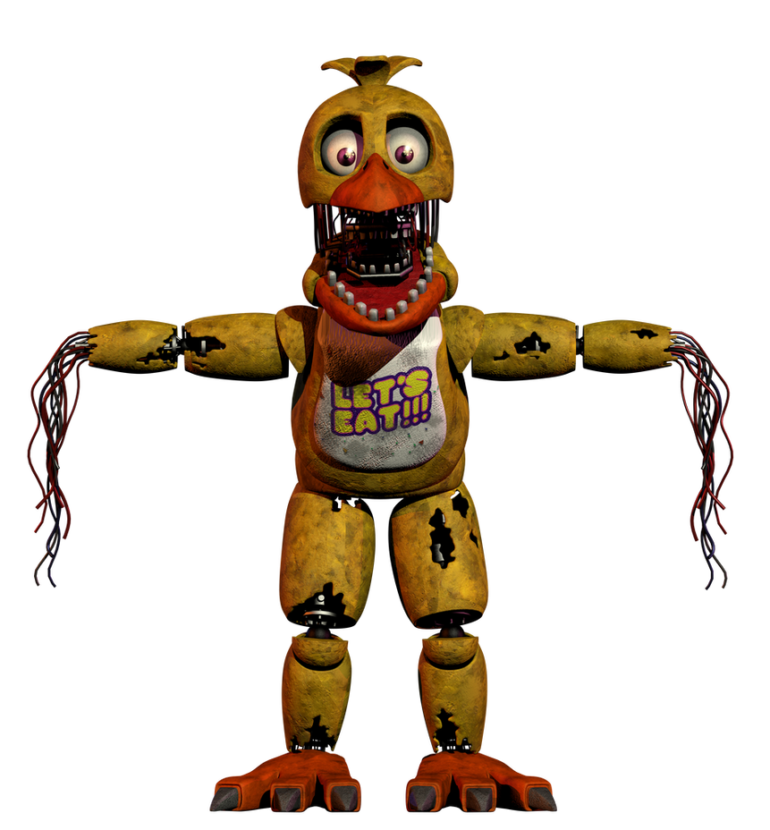 Pictures Of Withered Chica From Fnaf World