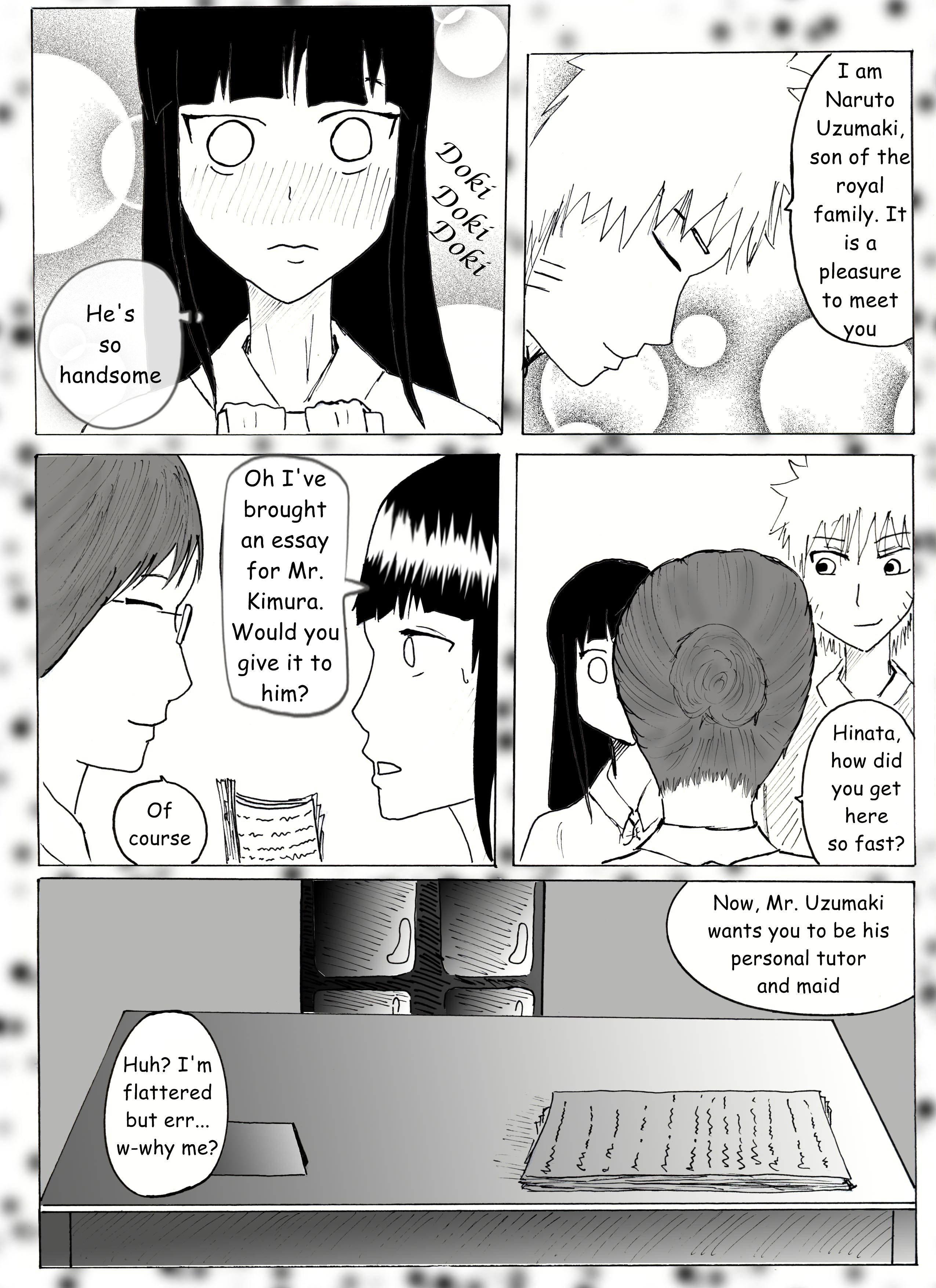 NaruHina: Maid-Sama Chapter 1 pg.13