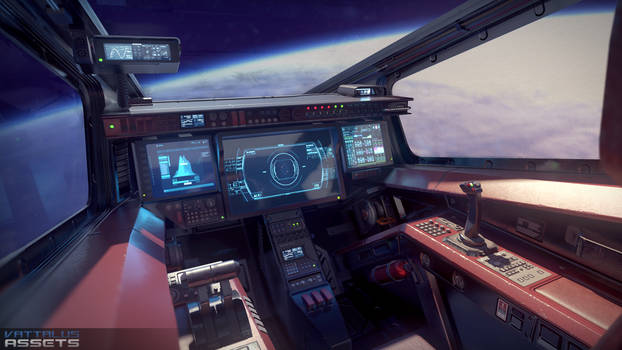 Scifi Fighter Cockpit 5