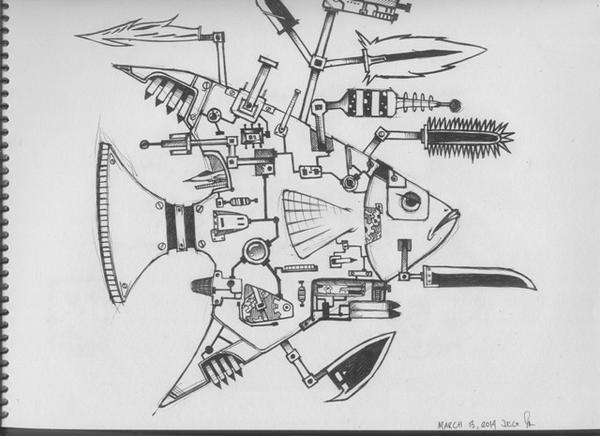 Android Fish by jegartstyle on DeviantArt