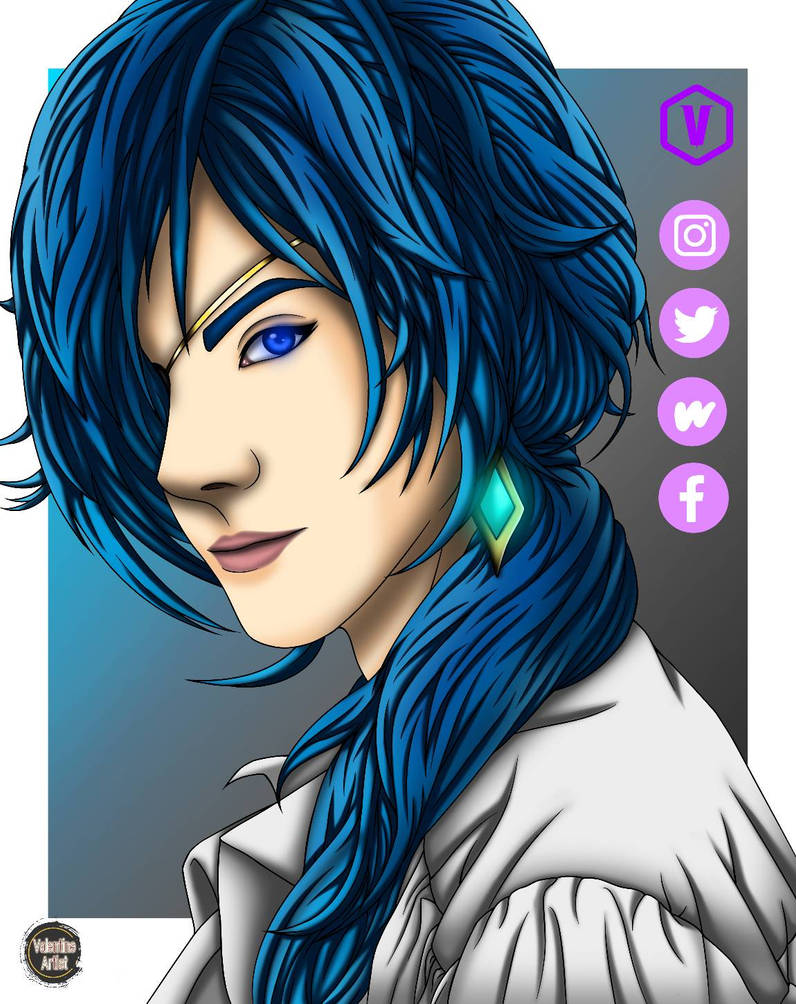 Kaeya drawing Genshin Impact by AyrtonValentin on DeviantArt