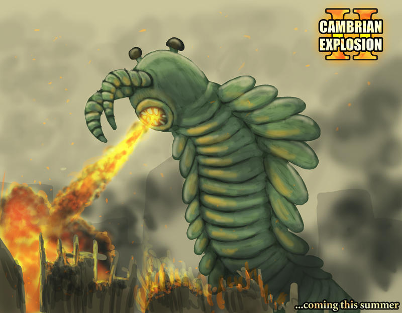 Week 15 - Cambrian Explosion by danieljoelnewman on DeviantArt