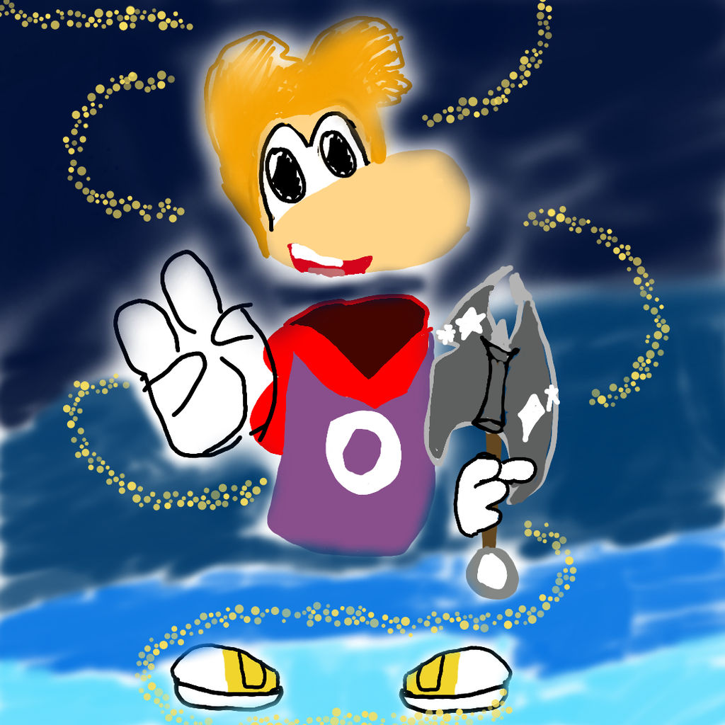 Rayman drawing by msmhearts on DeviantArt