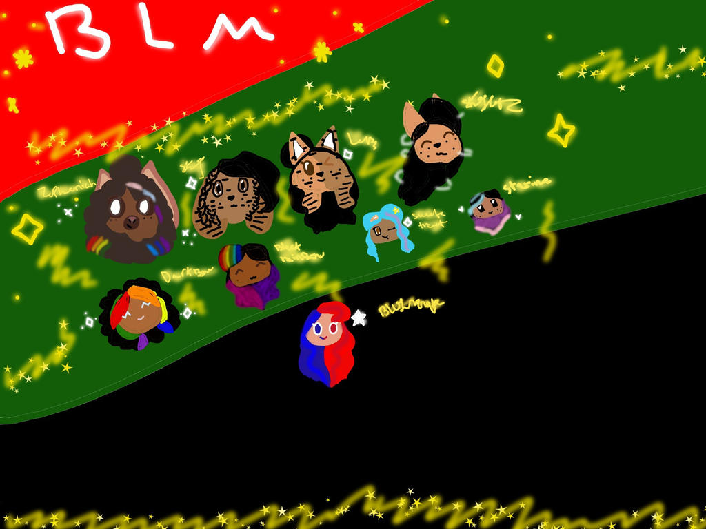 First Blm Drawing BLM drawing by msmhearts on DeviantArt
