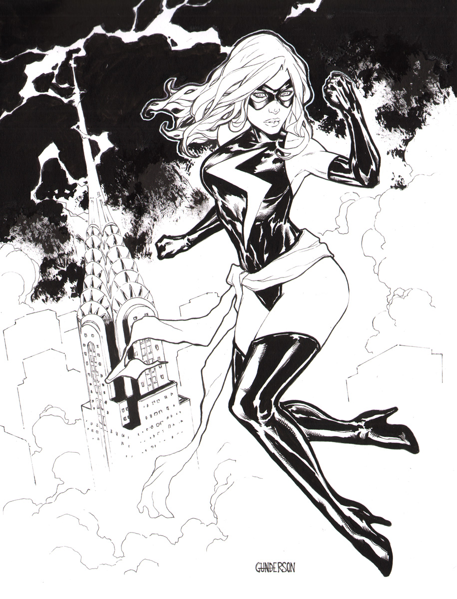 Ms Marvel C2E2 2015 inks