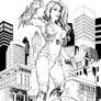 Witchblade gargoyle commission