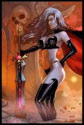 Lady Death commission colors